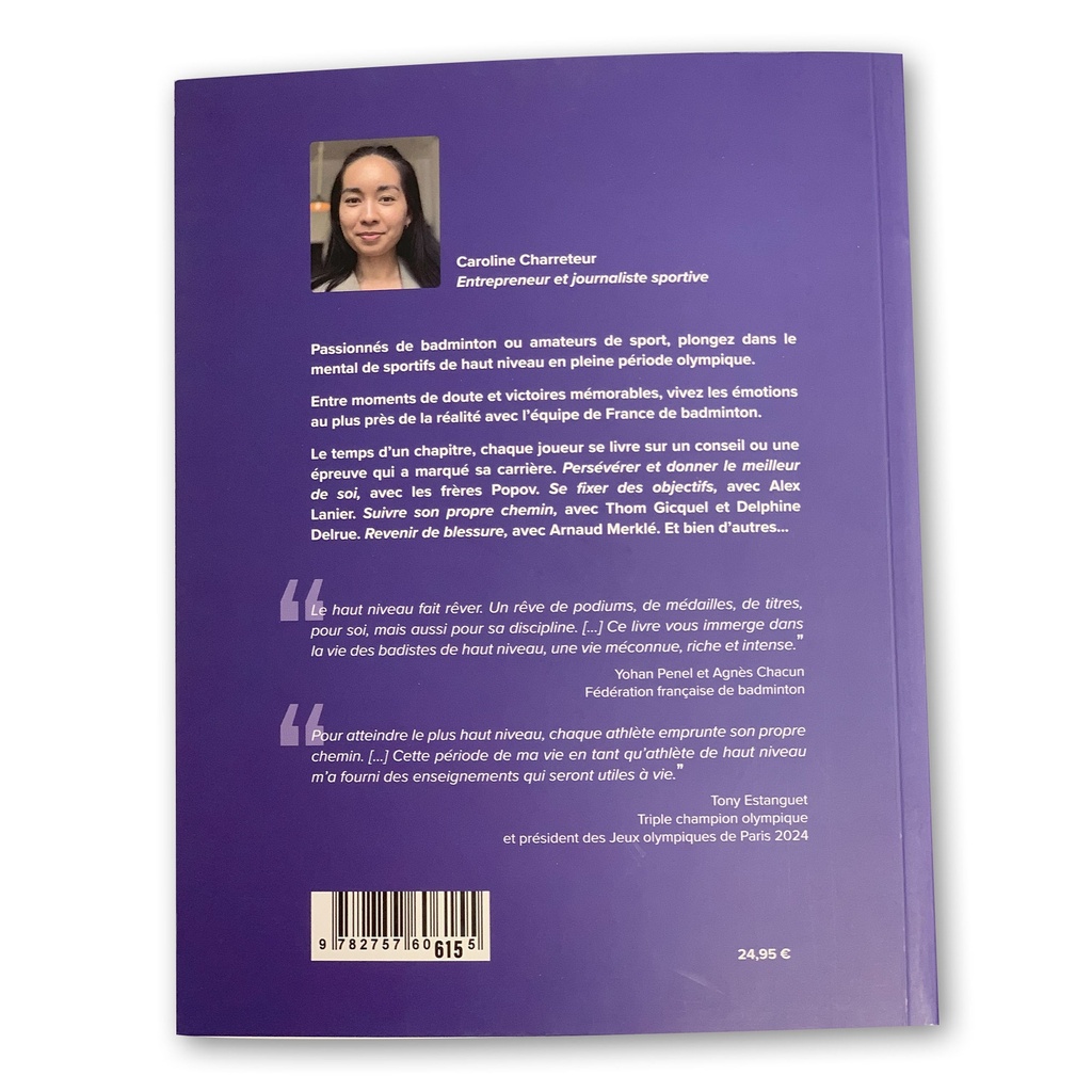  	Livre "badminton au coeur de la performance"