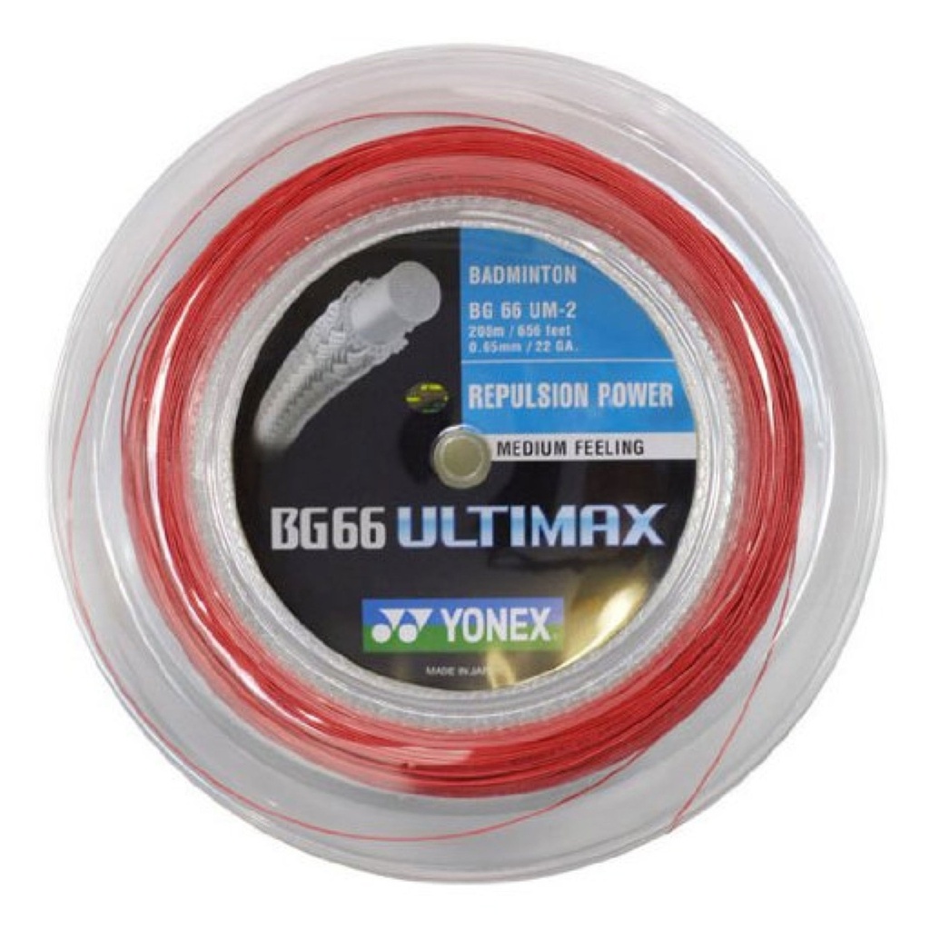 Bobine de cordage Yonex BG66 Ultimax