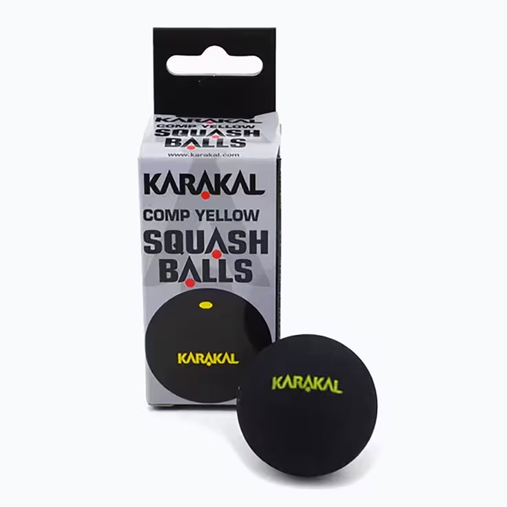 Balles Squash Karakal Point Jaune