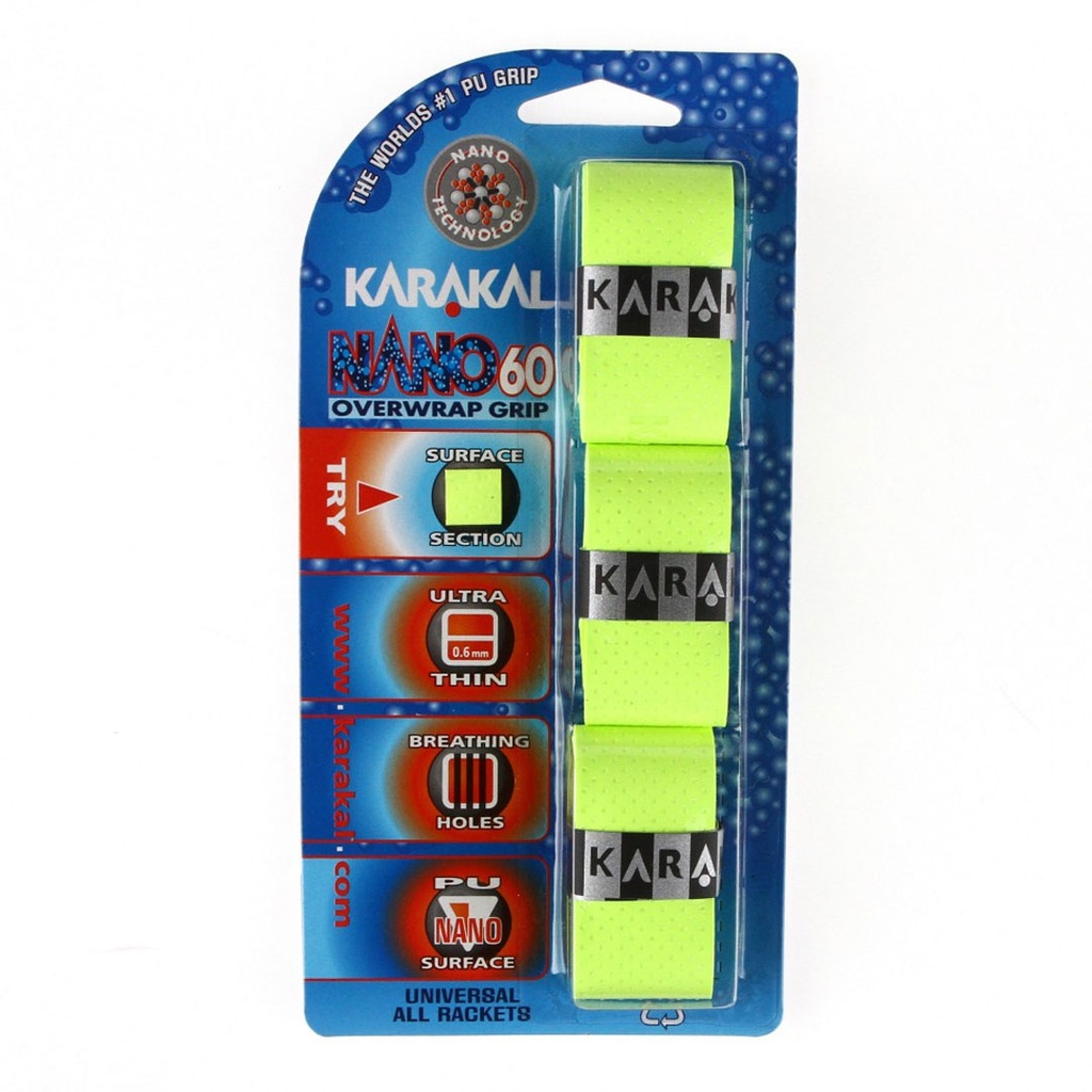 Surgrips Karakal Nano 60 Blanc X3