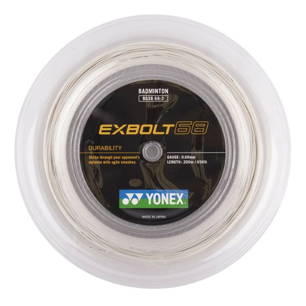 Bobine de cordage Yonex BG EXBOLT 68